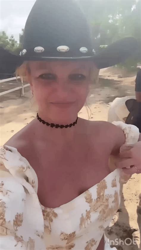 britney spears horseback topless|Britney Spears goes topless on horse ride amid bitter divorce